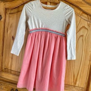 Like New Hanna Andersson Dress Girls 130 size Semi Formal Holiday Long Sleeve